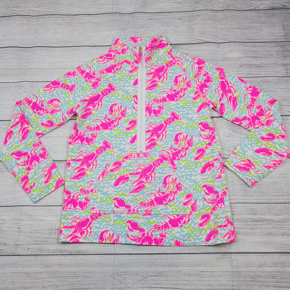 12/14 Lilly Pulitzer Pink Lobster Popover